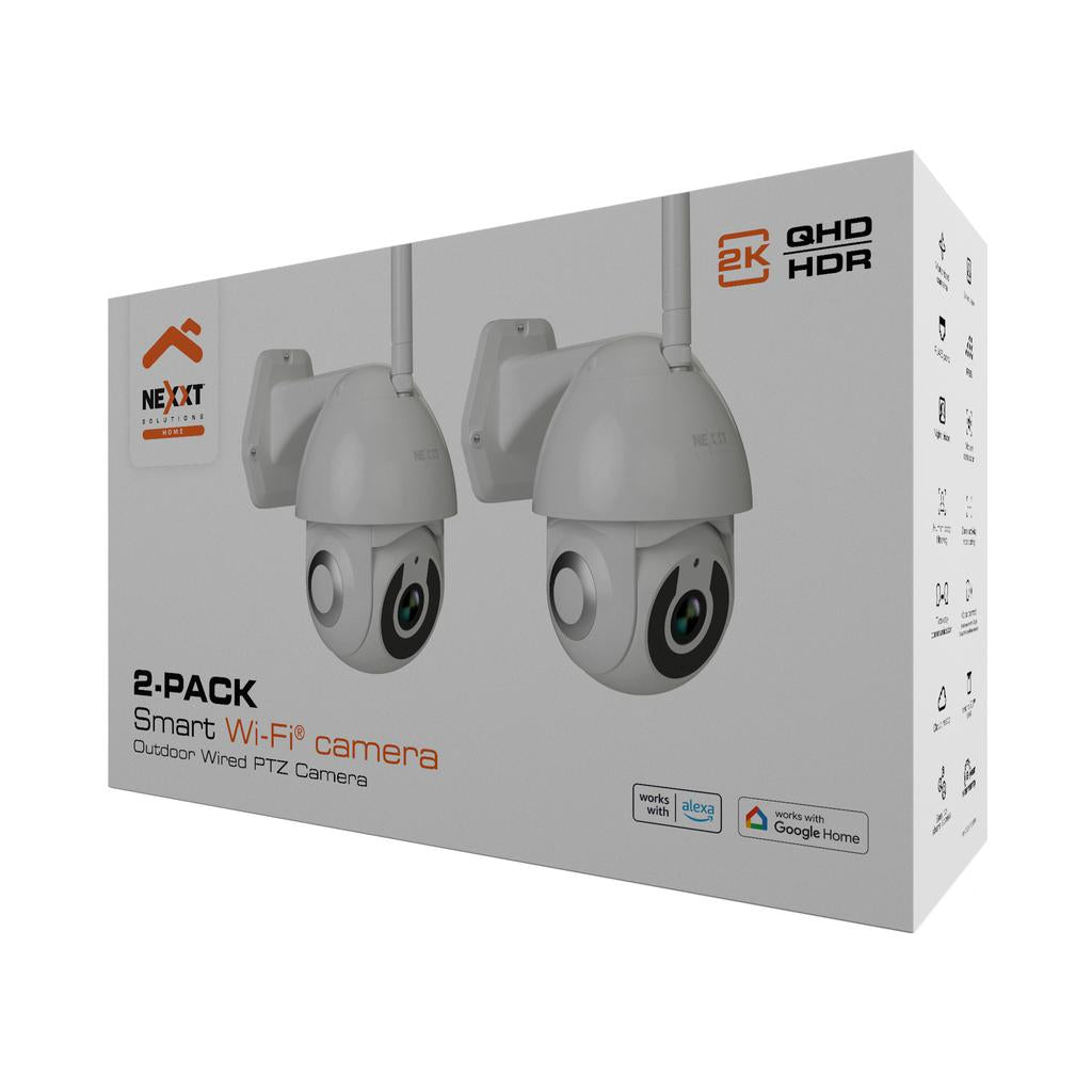 Nexxt Solutions Outdoor Smart Camera 2 Units ebuystt