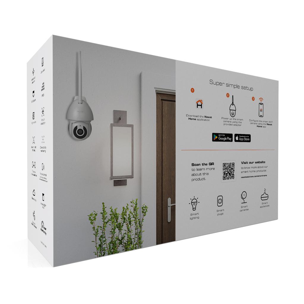 Nexxt Solutions Outdoor Smart Camera 2 Units ebuystt