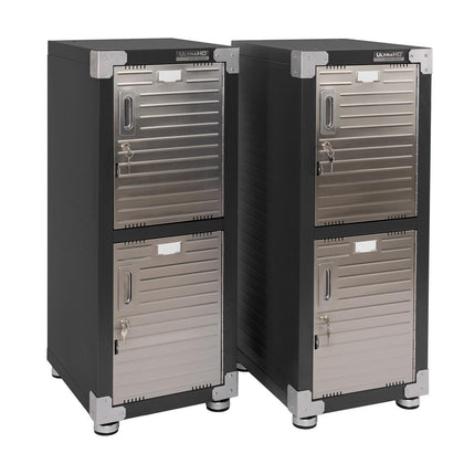 UltraHD Stackable Cabinets 2 Units with sturdy steel construction and solid stainless steel doors, are designed to last.-465463