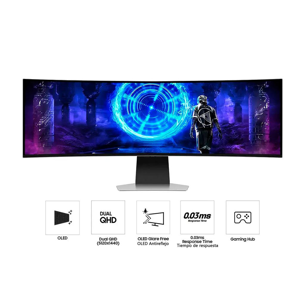 Samsung Monitor 124 cm / 49" Inches OLED LS49DG956SNXGO-490971 ebuystt