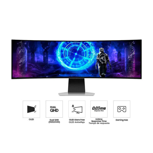 Samsung Monitor 124 cm / 49" Inches OLED LS49DG956SNXGO-490971 ebuystt