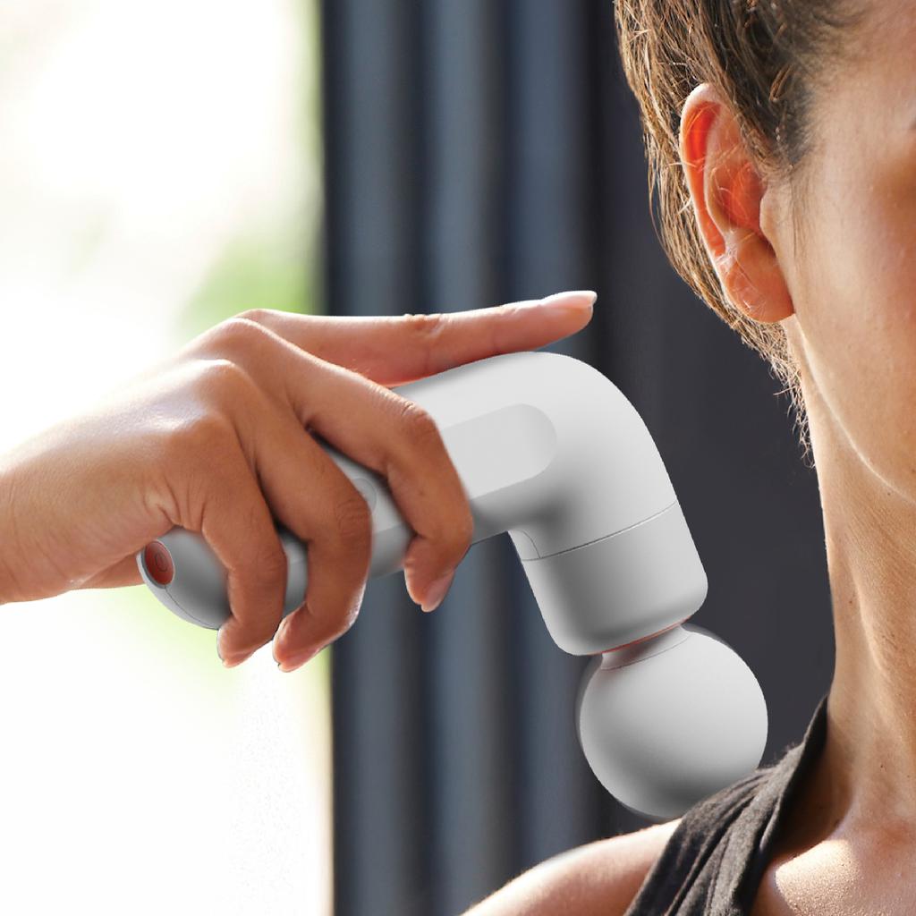 Sharper Image EDGE+ Wireless Percussion Massager Rechargeable USB-C with 4 Speeds-512292
