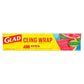 Glad Cling Wrap 400ft - 01258770257 Pie's Variety Store