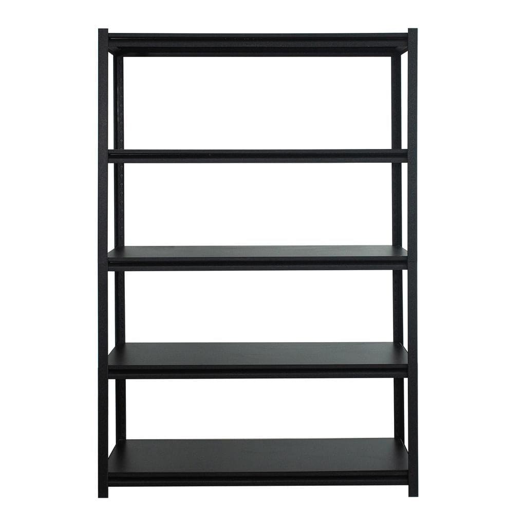 5-Level Metal Shelf featuring spaced shelves that provide ample space to store books, boxes, toys, or whatever you need- 455151 ebuystt