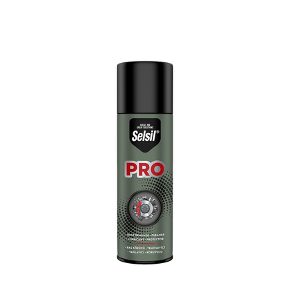 Selsil Pro Rust Remover provides an oily surface, stops squeaks and prevents corrosion in vehicles, household appliances- 04149