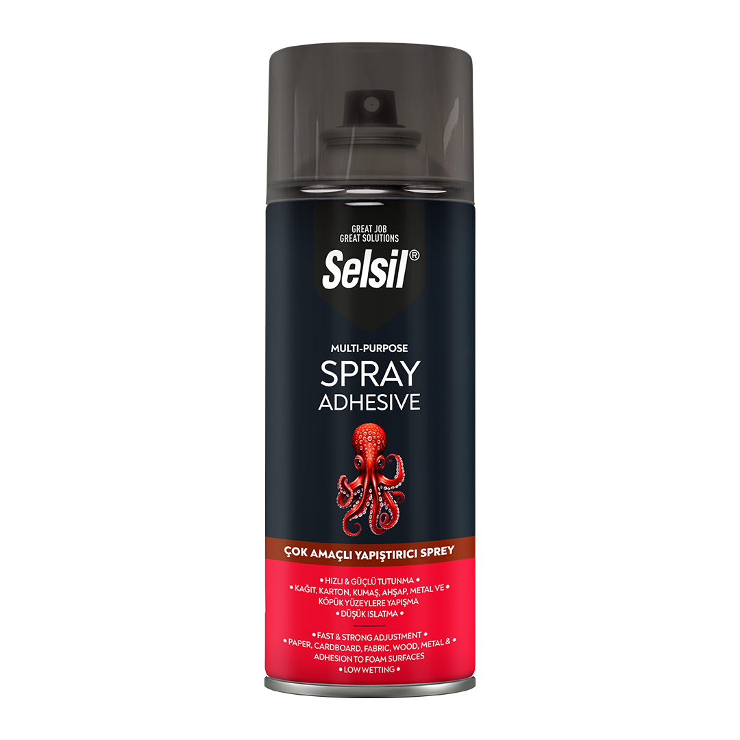 Selsil Multi-Purpose Spray Adhesive Mega