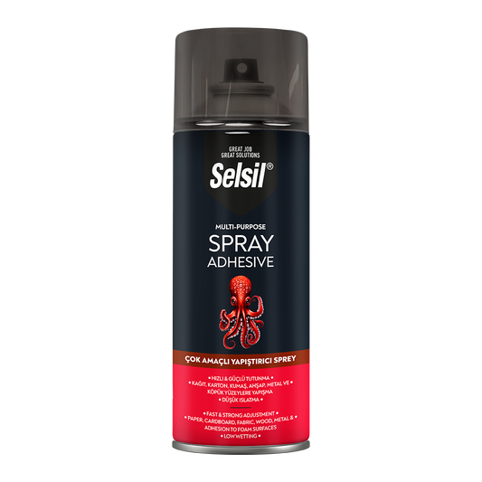 Selsil Multi-Purpose Spray Adhesive Mega