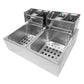 Marigold Professional Double Basket Fryer-509765 ebuystt