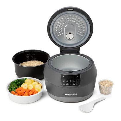 Nutribullet EveryGrain and Rice Cooker 600 W  Its steam function allows for easy preparation of vegetables, fish and other foods-455297