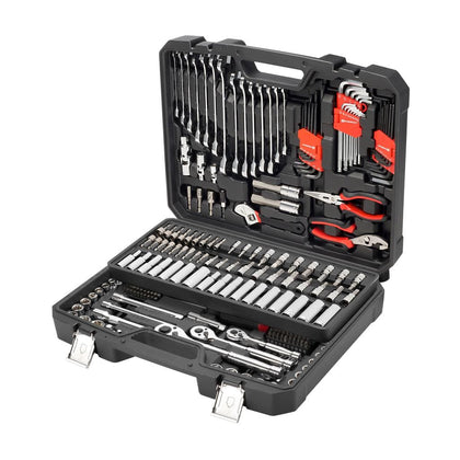 Powerbuilt 325-Piece Manual Tool Set with Briefcase. Improve your dexterity with this complete manual tool set, perfect for both professionals and amateurs.-466974