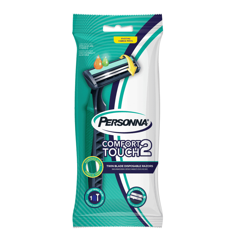 PERSONNA COMFORT TWIN BLADE DISPOSABLE RAZORS 1CT - PRCTBDR1 Pie's Variety Store