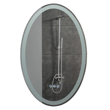 Richelieu Oval Mirror with LED Light 40.64 cm x 71.12 cm / 16