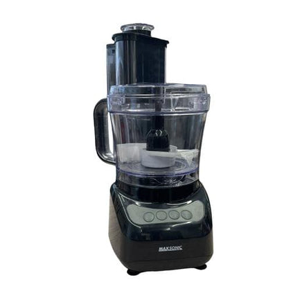 Maxsonic Elite Multifunctional Food Processor with Safety Lock 1.8 L - Upgrade your kitchen with the Maxsonic Elite 10-cup food processor. This powerful cooking appliance is designed to make preparing your meals faster and easier than ever - 460196