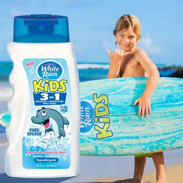 WHITE RAIN KIDS 3IN1 PURE SPLASH 354ML - WRK3I1PS Pie's Variety Store