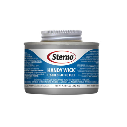 Sterno Wick Chafing Fuel 12 Units provides you with heating, security and is easy to use for buffet trays- 440626