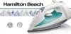 Hamilton Beach Steam Iron with Retractable Cord.In everyday life, presenting yourself with impeccable garments is essential, and with the Hamilton Beach Steam Iron, this becomes a simple and pleasurable task.-102546