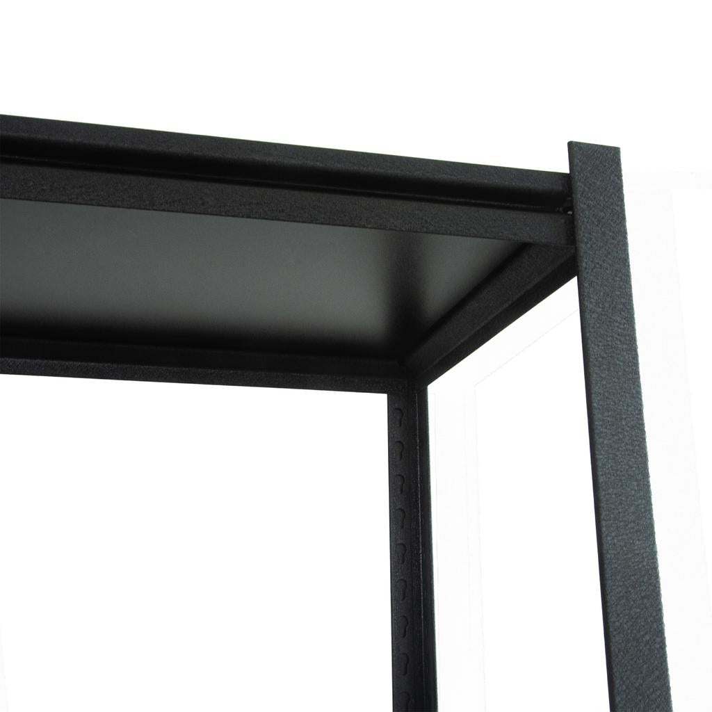 5-Level Metal Shelf featuring spaced shelves that provide ample space to store books, boxes, toys, or whatever you need- 455151 ebuystt