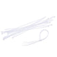 Fulgore Plastic Cable Ties (White) - These Zip Ties bundles your cables and wires together to keep them organized and prevent damage (10pcs) - FU1392 MEGA