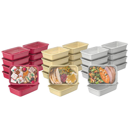 BentGo Food Container Set Holiday Collection 60 Pieces - 496378