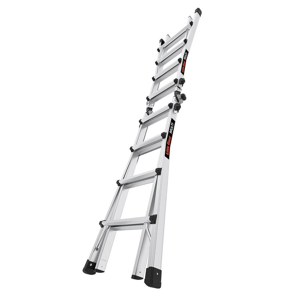 Little Giant Ladders M17 Aluminum Multi-Position Ladder with 24 Configurations -514829 ebuystt