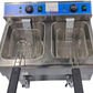 Commercial Electrical Deep Fryers 12LX2(220V) ebuystt