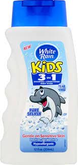 WHITE RAIN KIDS 3IN1 PURE SPLASH 354ML - WRK3I1PS Pie's Variety Store