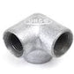 Galvanized Banded Elbow Fitting, 90 Degree, 3 Way, 1/2 Inch - SF9301 ebuystt