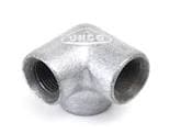 Galvanized Banded Elbow Fitting, 90 Degree, 3 Way, 1/2 Inch - SF9301 ebuystt