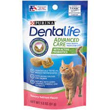 PURINA DENTALIFE CAT TREATS ADVANCED CARE CAT SAVORY SALMON 51G - PDACCSS51 Pie's Variety Store