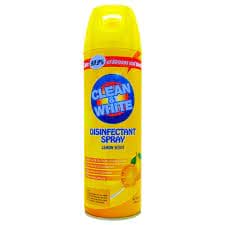 CLEAN & WHITE DISINFECTANT SPRAY CRISP LINEN 470ML - CNWDSCL47 Pie's Variety Store
