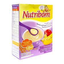 Nutribom Banana And Apple Infant Cereal 350g - 7891331014551