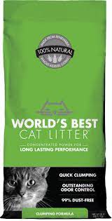 WORLDS BEST CAT LITTER CLUMPING FORMULA 8LB - WBCLCF8