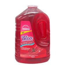 Bliss All Purpose Cleaner (Cherry Blossom) 1 Gallon -The Cherry Blossom fragrance leaves an irresistible scent your family and guests will notice. It comes in a convenient, easy-pour bottle and is easy to use - 76950318952 Pie's Variety Store