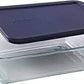 Pyrex Simply Store 6-Piece Rectangular Glass Food Storage Set - 07116004023 Pie's Variety Store