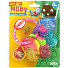 Nuby Ice Gel Teether Keys - 04852600567 Pie's Variety Store