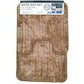 Home Living 2-Piece Foam Bath Mat Set - is comfortable and lends a classic understated touch to your bath coordinates collection. Step out of your tub and into luxury with the 2 Piece Home Living foam bathmat set - 7450014155693 Pie's Variety Store