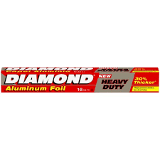 DIAMOND-ALUMINUM-FOIL-NON-STICK