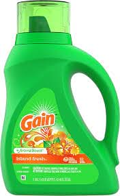 Gain Island Fresh Liquid Laundry Detergent 46oz - Take your laundry experience to the next level when you use Gain Laundry Detergent for all your washes, this amazing clean soft floral fragrant gives a scent that lasts - 03700076954