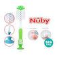 Nuby Bottle & Nipple Brush with Suction Base - 04852605523 Pie's Variety Store