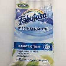 FABULOSO DISINFECTANT WIPES 40CT - FDW40 Pie's Variety Store