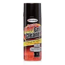 Homebright Bbq Grill Cleaner 13oz. - Enjoy a well-maintained cooking station with the help of this BBQ Grill Cleaner. It is formulated to break down tough burned-on food pieces and eliminate pesky grease buildup - 84960701443 Pie's Variety Store