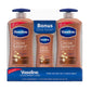 Vaseline Intensive Repair Lotion 50.6 oz /Lotion with pure cocoa butter. Non - Greasy. 2-20.3 oz Bottles + 1-10 oz Bottle. Total: 50.6 oz/ 26004 Ebuystt