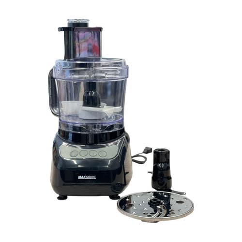 Maxsonic Elite Multifunctional Food Processor with Safety Lock 1.8 L - Upgrade your kitchen with the Maxsonic Elite 10-cup food processor. This powerful cooking appliance is designed to make preparing your meals faster and easier than ever - 460196