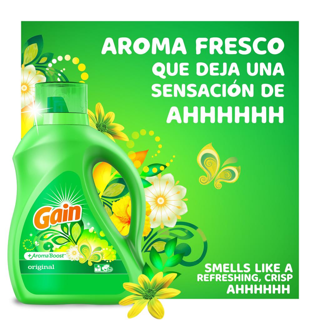 Gain Liquid Laundry Detergent 4.82 L / 163 oz - 494327 ebuystt