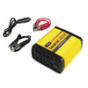 WAGAN Tech 425W Power Inverter, Comes with 2 USB outputs. Controlled by temperature, an alarm tells you when the battery is low. 60 Hz frequency and voltage overload shutdown.-396176
