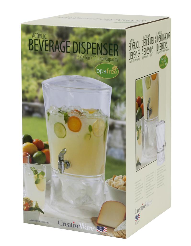 CreativeWare Beverage Dispenser 11 L - 7683 ebuystt