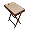 Portable Multipurpose Tray with Side Handles and Folding Stand - 482599