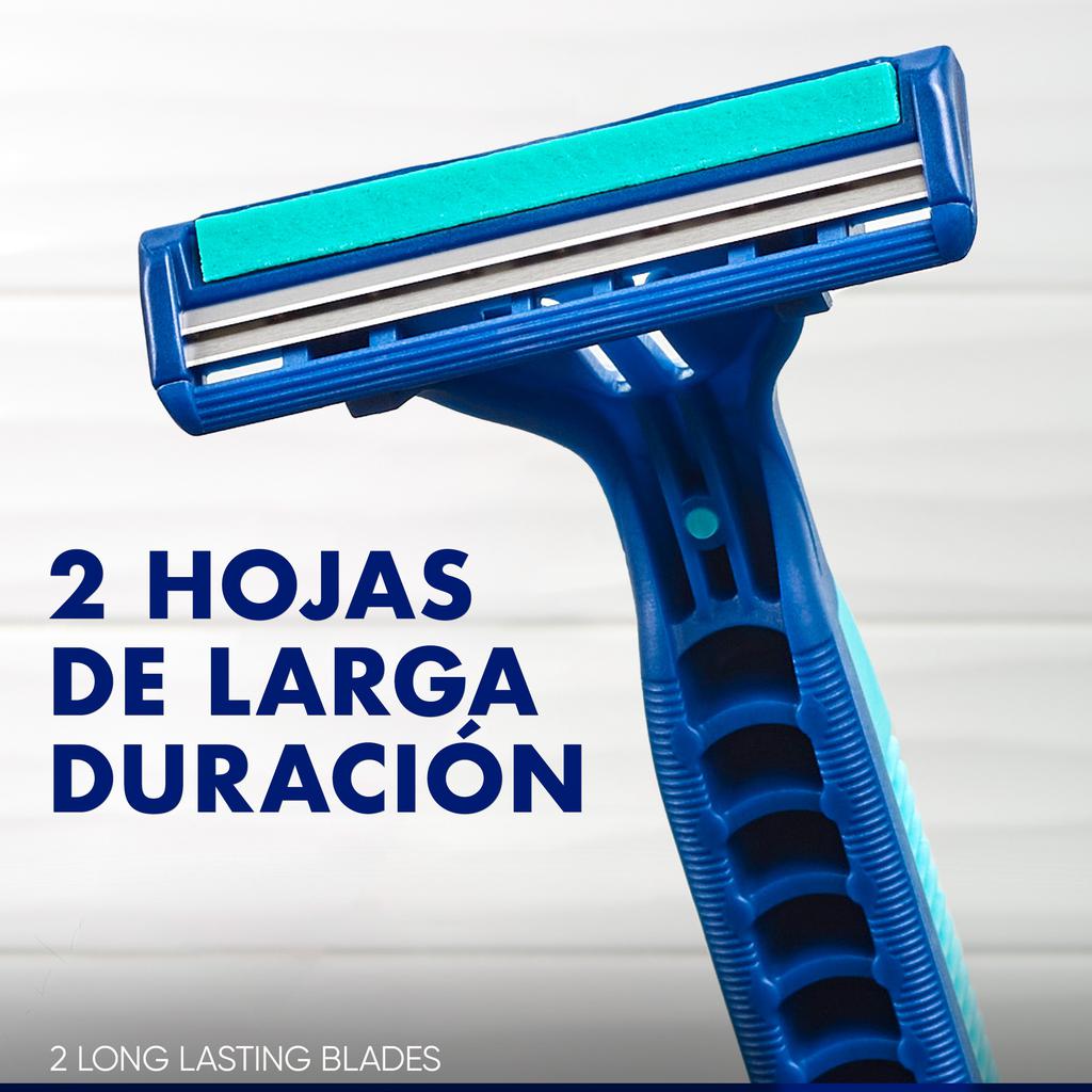 Gillette Disposable Razors 52 Units  Gillette Sensor2 Plus Men's Disposable Razor features a chrome coating, for long-lasting blades-17257 Hannah's Variety Store