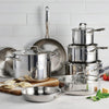 Tramontina Stainless Steel Cookware Set 13 Pieces - 492258