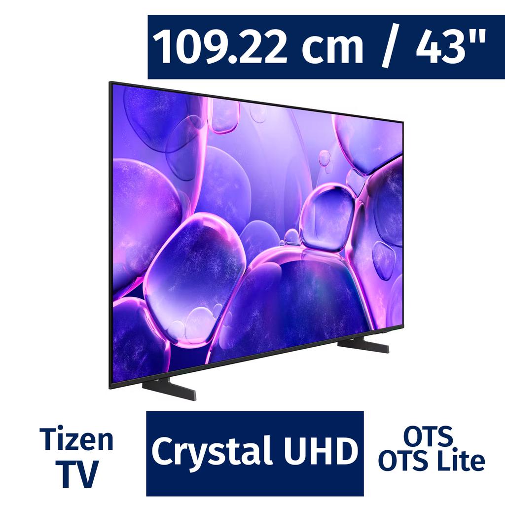 Samsung 109.22 cm / 43" Inches Tizen 4K LED UHD Smart TV UN43U8000FFXZA-499924 ebuystt